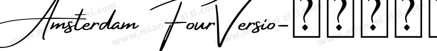 Amsterdam FourVersio字体转换